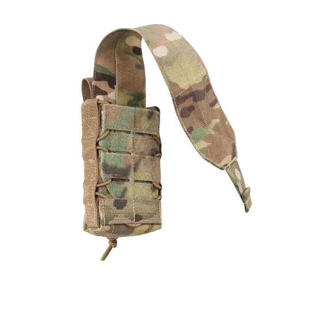 8 - Одинарный закрытый подсумок под магазины AK\AR. Cordura 1000D. Molle. Мультикам
