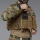4 - Одинарный закрытый подсумок под магазины AK\AR. Cordura 1000D. Molle. Койот