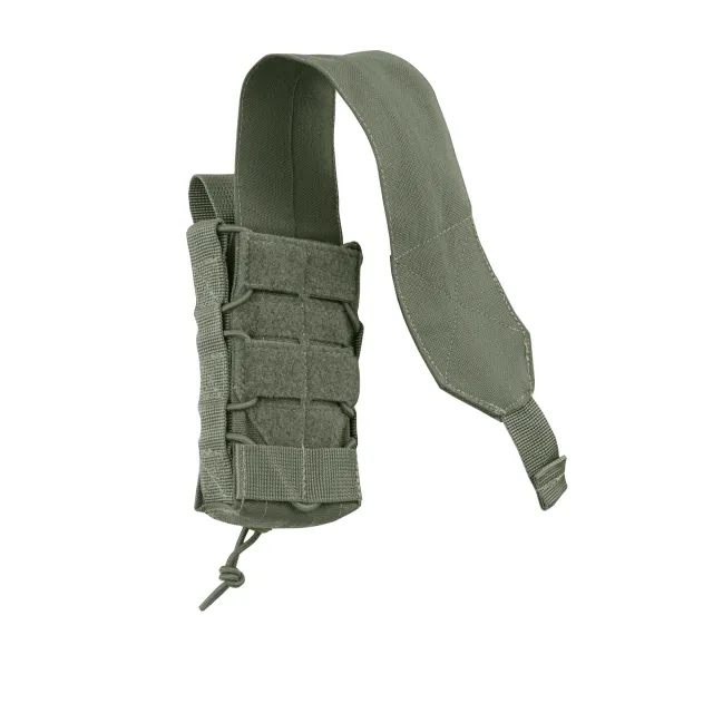 4 - Одинарный закрытый подсумок под магазины AK\AR. Cordura 1000D. Molle. Олива