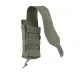 4 - Одинарный закрытый подсумок под магазины AK\AR. Cordura 1000D. Molle. Олива