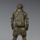 4 - Баллистическая защита поясницы 2-го класса защиты. CORDURA 1000D. Пиксель