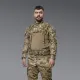 3 - Тактический разгрузочный пояс РПС 1 класса защиты, Cordura 1000D. Пиксель. S/M