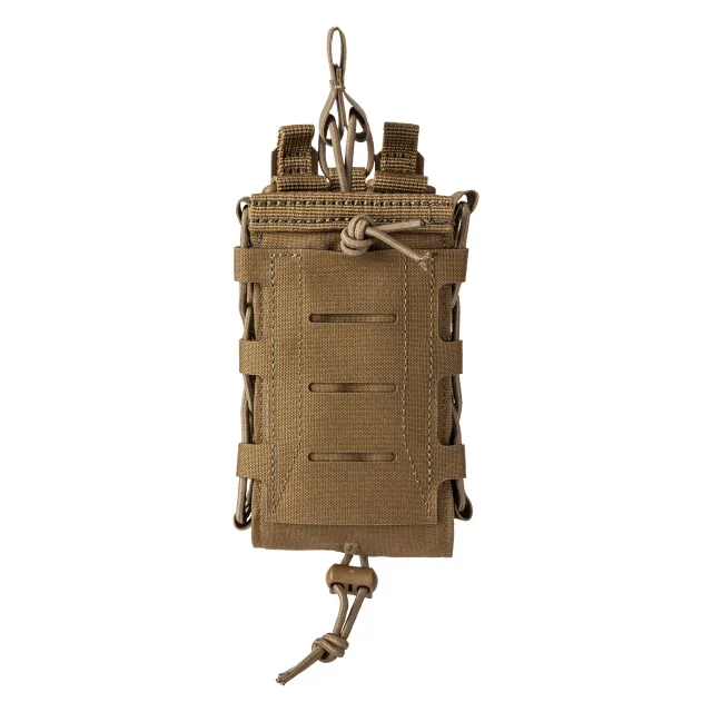 3 - Одинарный подсумок для магазина 5.11 Tactical Flex Multi-Caliber Cover. Койот