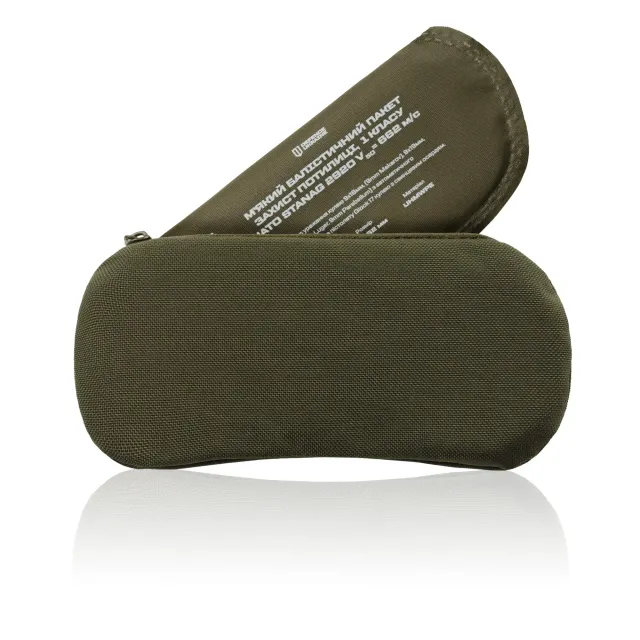 6 - Баллистическая защита затылка 1-го класса защиты. CORDURA 1000D. Олива