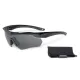 3 - Баллистические защитные очки ESS® Crossbow One Black с линзой Smoke Gray