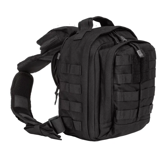 6 - Тактическая сумка-рюкзак 5.11 Tactical (RUSH MOAB) 6. Цвет Черный.