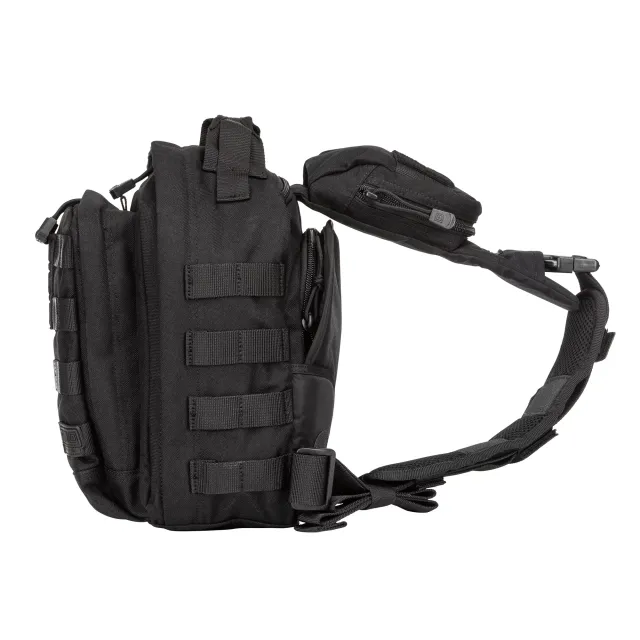 4 - Тактическая сумка-рюкзак 5.11 Tactical (RUSH MOAB) 6. Цвет Черный.